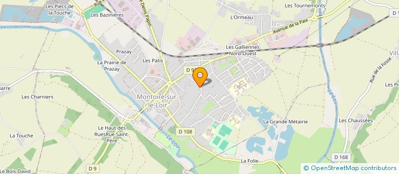localisation de l'entreprise MONSIEUR ARTHUR MATTEUDI à MONTOIRE-SUR-LE-LOIR