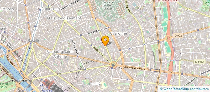 localisation de l'entreprise MONSIEUR ARTHUR MELLET  PARIS