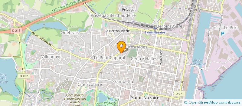 localisation de l'entreprise MONSIEUR ARTHUR MENAGER  SAINT-NAZAIRE