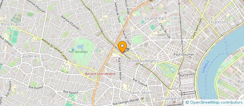 localisation de l'entreprise MONSIEUR ARTHUR MENARD  BORDEAUX