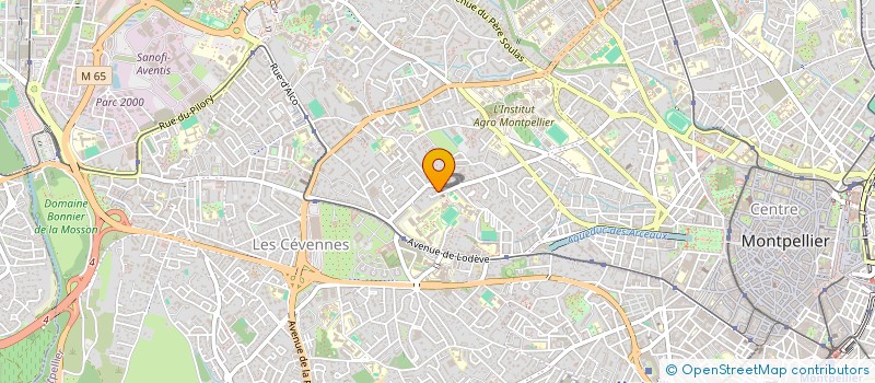localisation de l'entreprise MONSIEUR ARTHUR MERLE à MONTPELLIER