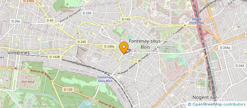 localisation de l'entreprise MONSIEUR ARTHUR METMAN à FONTENAY-SOUS-BOIS