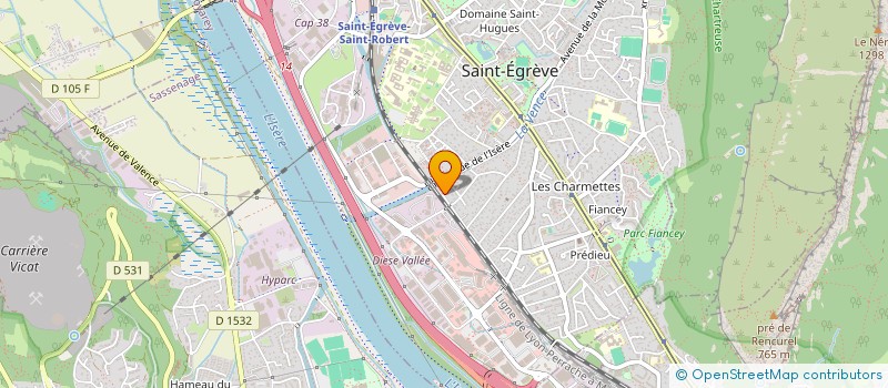 localisation de l'entreprise MONSIEUR ARTHUR MEYER à SAINT-EGREVE