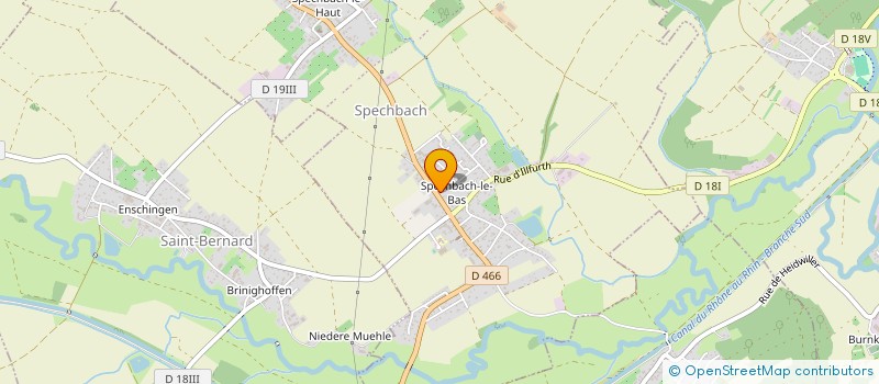 localisation de l'entreprise MONSIEUR ARTHUR MEYER  SPECHBACH