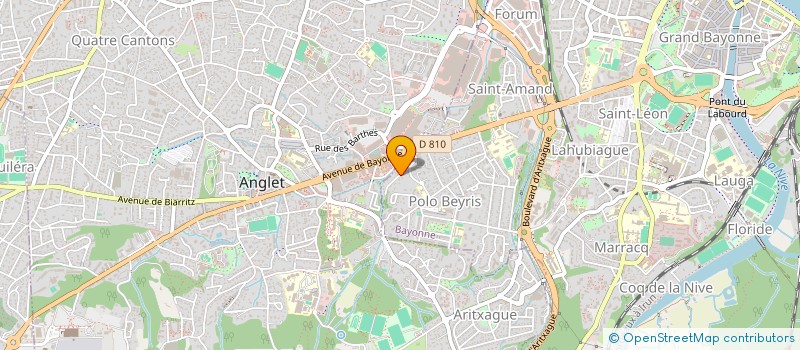 localisation de l'entreprise MONSIEUR ARTHUR MILLOT à BAYONNE