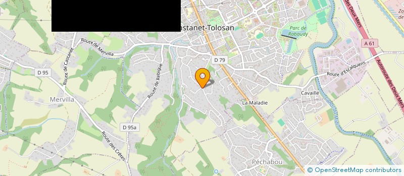 localisation de l'entreprise MONSIEUR ARTHUR MINGUILLON à CASTANET-TOLOSAN