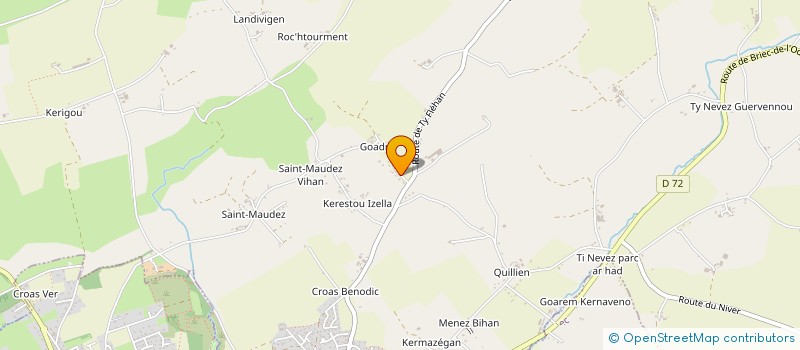 localisation de l'entreprise MONSIEUR ARTHUR MOICO  EDERN