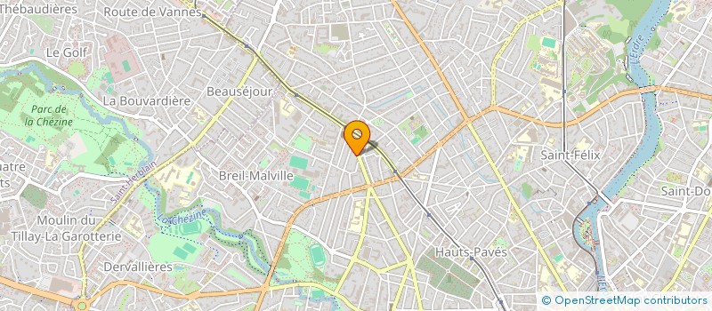 localisation de l'entreprise MONSIEUR ARTHUR MOREAU  NANTES