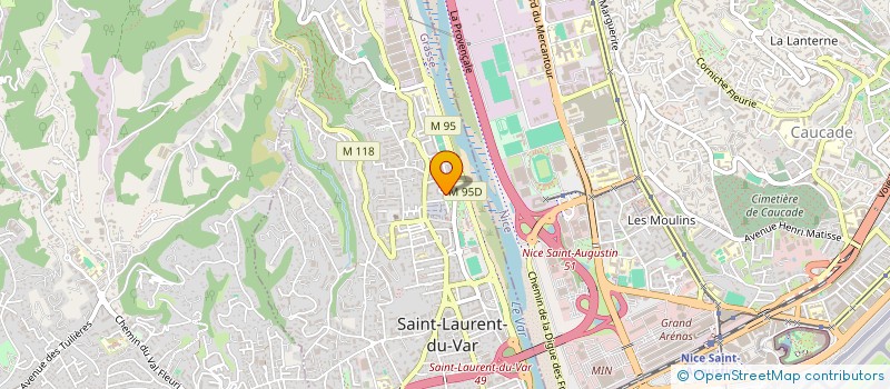 localisation de l'entreprise MONSIEUR ARTHUR MUNCH à SAINT-LAURENT-DU-VAR