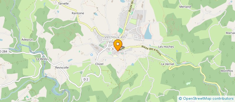 localisation de l'entreprise MONSIEUR ARTHUR MUNOZ à VERNOUX-EN-VIVARAIS