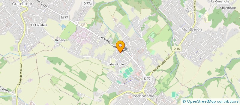 localisation de l'entreprise MONSIEUR ARTHUR MUTTI  PECHBONNIEU