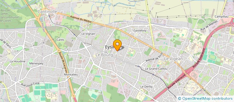 localisation de l'entreprise MONSIEUR ARTHUR NAUSSANS  EYSINES