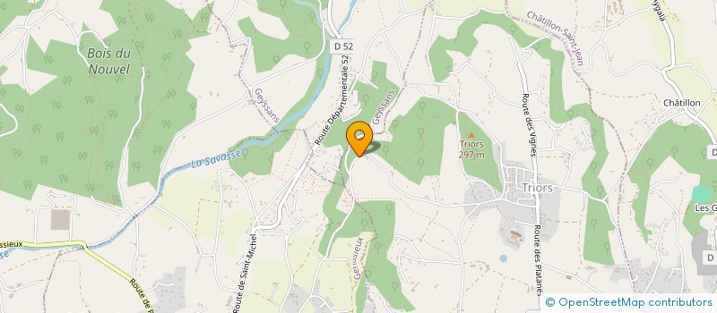 localisation de l'entreprise MONSIEUR ARTHUR NICQUE  TRIORS