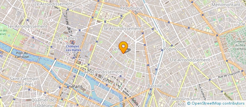 localisation de l'entreprise MONSIEUR ARTHUR NOLF  PARIS