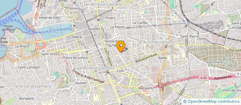 localisation de l'entreprise MONSIEUR ARTHUR PALMADE à MARSEILLE