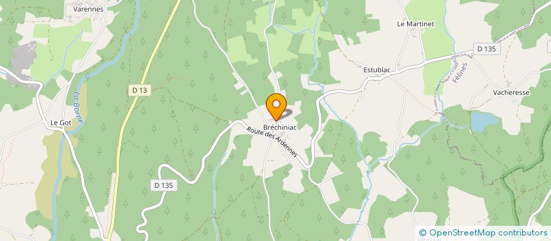 localisation de l'entreprise MONSIEUR ARTHUR PALMIERI  MONLET