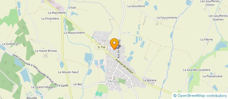 localisation de l'entreprise MONSIEUR ARTHUR PALUSSIERE  CHEMILLE-EN-ANJOU