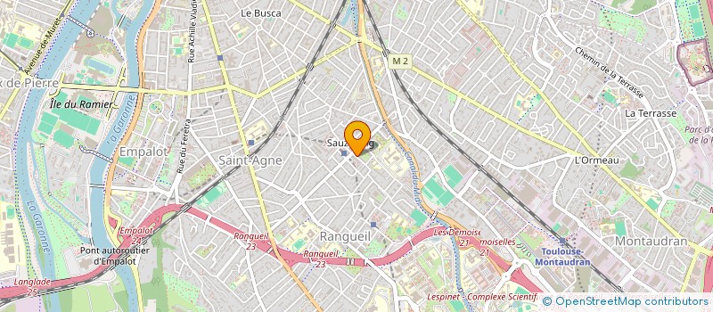 localisation de l'entreprise MONSIEUR ARTHUR PANGAD  TOULOUSE