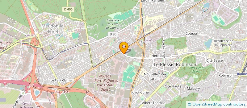localisation de l'entreprise MONSIEUR ARTHUR PARALIOGLU à CLAMART