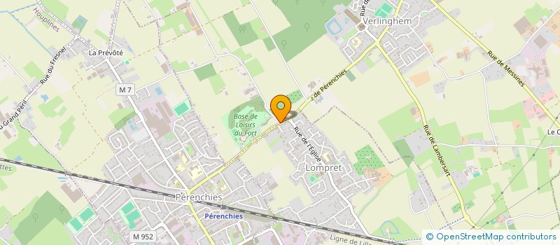 localisation de l'entreprise MONSIEUR ARTHUR PARENT  VERLINGHEM