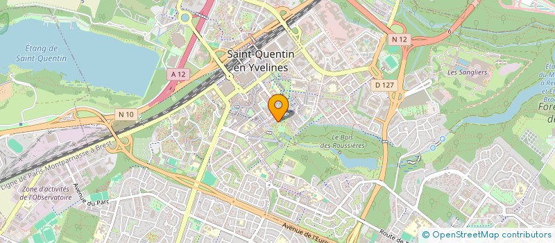 localisation de l'entreprise MONSIEUR ARTHUR PAVILLARD  GUYANCOURT