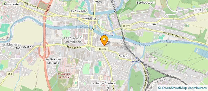 localisation de l'entreprise MONSIEUR ARTHUR PAYON à CHARLEVILLE-MEZIERES