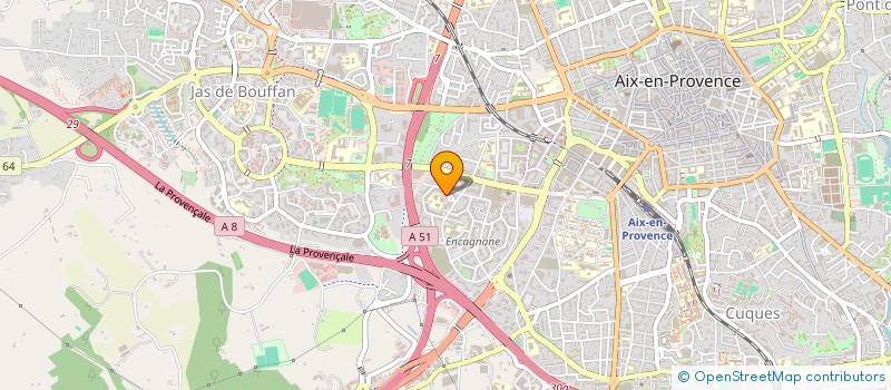 localisation de l'entreprise MONSIEUR ARTHUR PEREZ  AIX-EN-PROVENCE