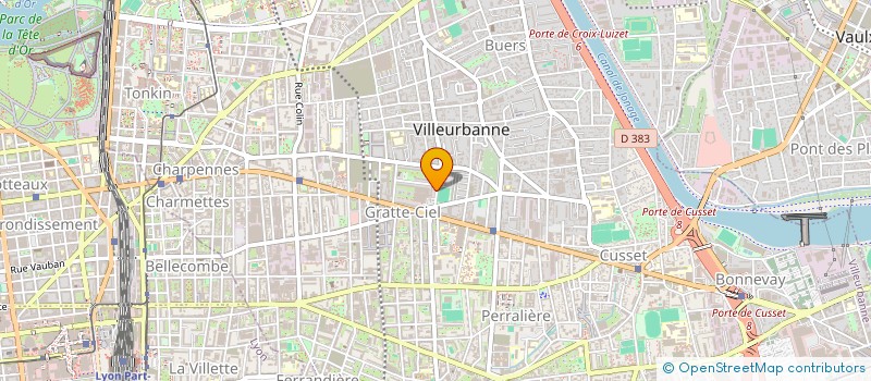 localisation de l'entreprise MONSIEUR ARTHUR PERIN  VILLEURBANNE