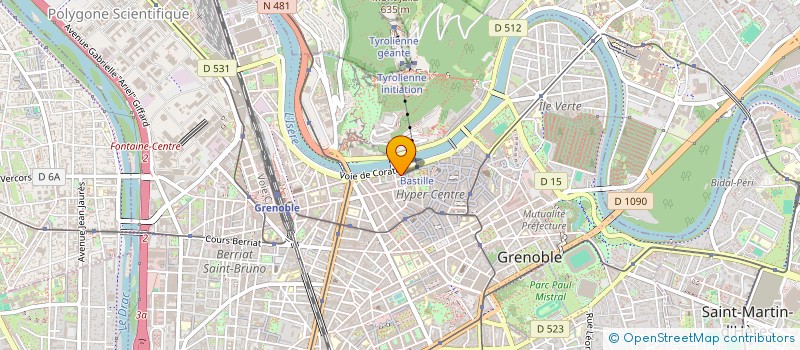 localisation de l'entreprise MONSIEUR ARTHUR PERONNE à GRENOBLE