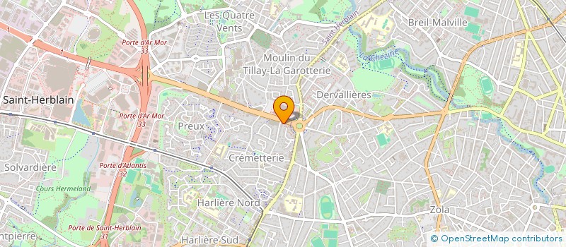 localisation de l'entreprise MONSIEUR ARTHUR PERRAUD à SAINT-HERBLAIN