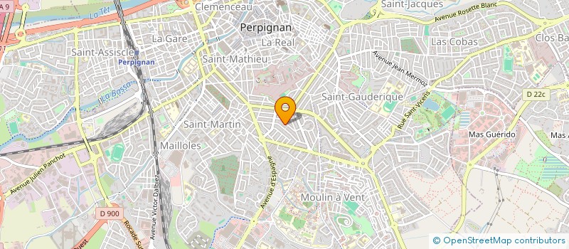 localisation de l'entreprise MONSIEUR ARTHUR PERROT  PERPIGNAN