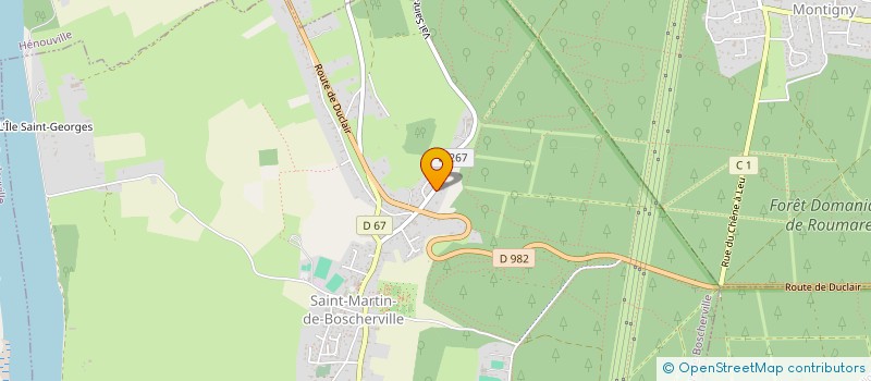 localisation de l'entreprise MONSIEUR ARTHUR PESQUET  SAINT-MARTIN-DE-BOSCHERVILLE