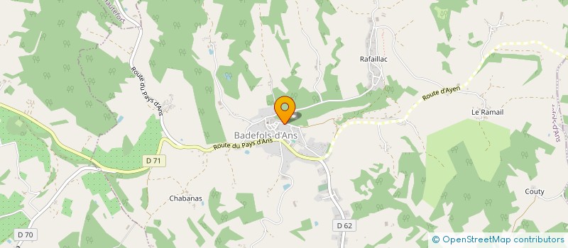 localisation de l'entreprise MONSIEUR ARTHUR PETITJEAN  BADEFOLS-D'ANS