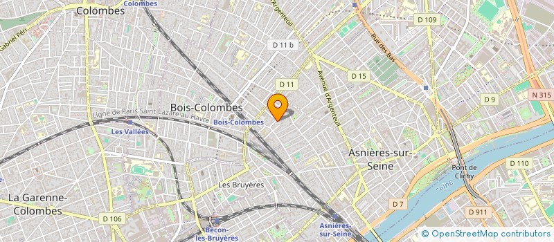 localisation de l'entreprise MONSIEUR ARTHUR PEUFFIER  ASNIERES-SUR-SEINE