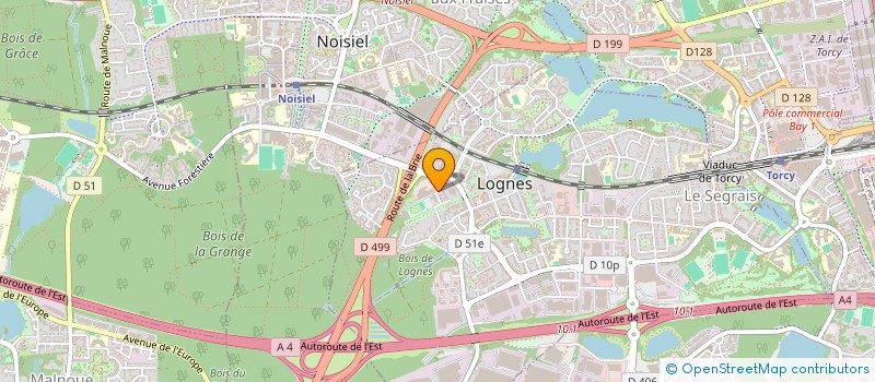 localisation de l'entreprise MONSIEUR ARTHUR PHAM à LOGNES
