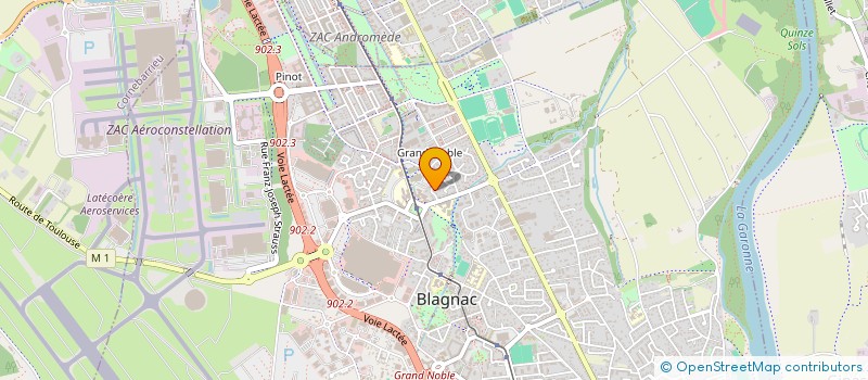 localisation de l'entreprise MONSIEUR ARTHUR PHILIPOT à BLAGNAC