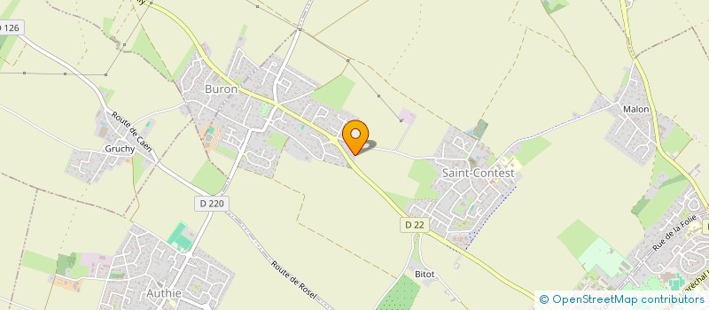 localisation de l'entreprise MONSIEUR ARTHUR PHILIPPE  SAINT-CONTEST