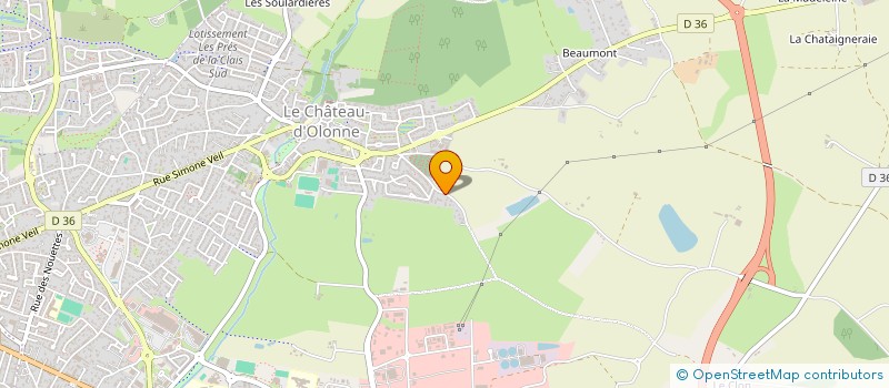 localisation de l'entreprise MONSIEUR ARTHUR PICHARD à LES SABLES D'OLONNE