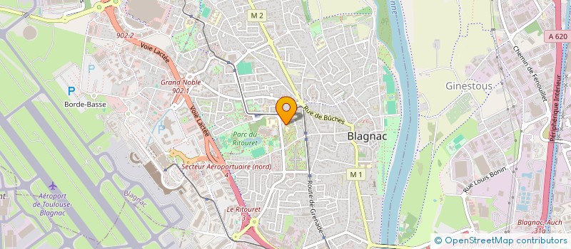 localisation de l'entreprise MONSIEUR ARTHUR PICOT  TOULOUSE