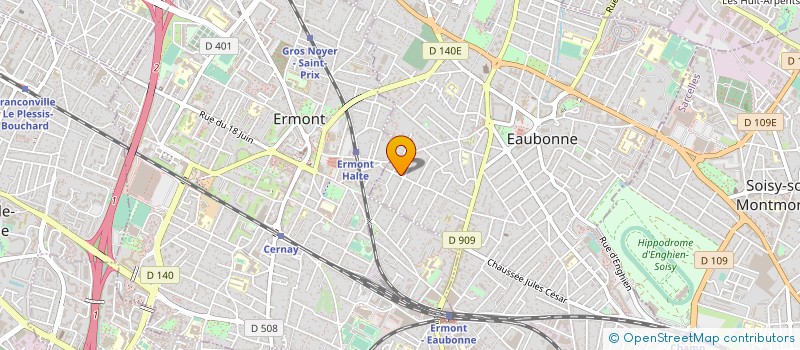 localisation de l'entreprise MONSIEUR ARTHUR PIERI à EAUBONNE