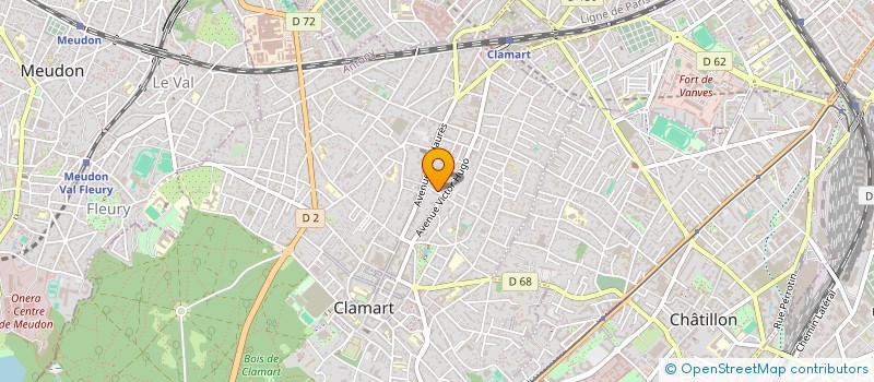 localisation de l'entreprise MONSIEUR ARTHUR PILICER à CLAMART