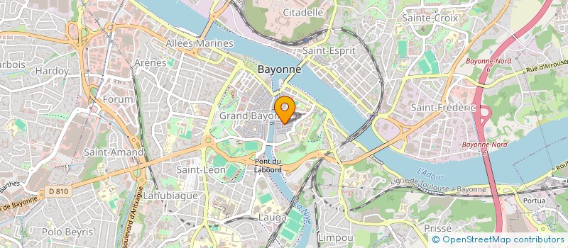 localisation de l'entreprise MONSIEUR ARTHUR PITIOT à BAYONNE