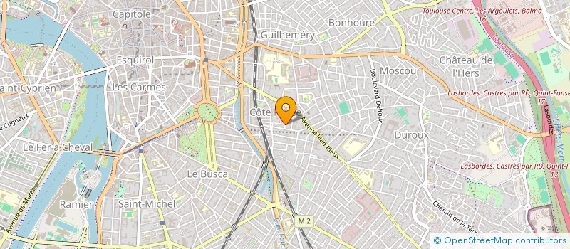 localisation de l'entreprise MONSIEUR ARTHUR PLATEAU à TOULOUSE