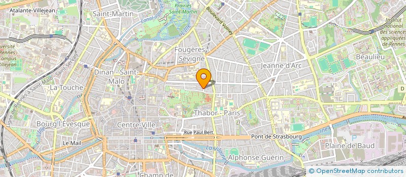 localisation de l'entreprise MONSIEUR ARTHUR POIGNONNEC à RENNES