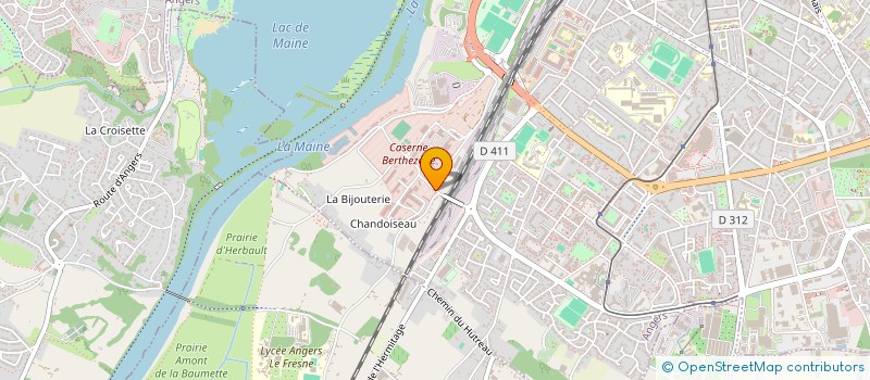 localisation de l'entreprise MONSIEUR ARTHUR POUTREL à ANGERS