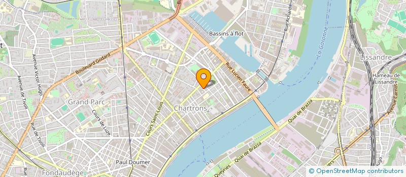 localisation de l'entreprise MONSIEUR ARTHUR PRINSAUD  BORDEAUX