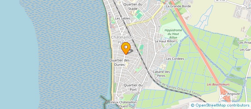 localisation de l'entreprise MONSIEUR ARTHUR PRONIER à CHATELAILLON-PLAGE