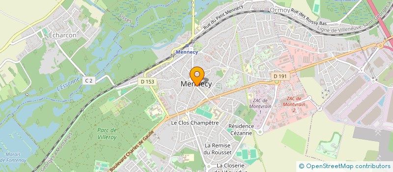 localisation de l'entreprise MONSIEUR ARTHUR PUGLIESE à MENNECY
