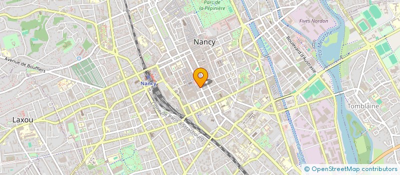 localisation de l'entreprise MONSIEUR ARTHUR RAMILLON  NANCY