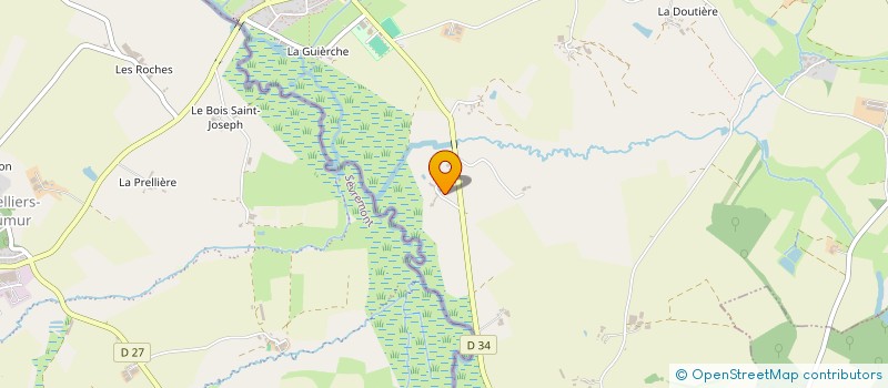 localisation de l'entreprise MONSIEUR ARTHUR RATTE  SAINT-AMAND-SUR-SEVRE